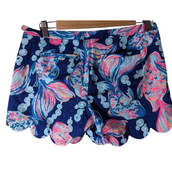 NWOT LILY PULITZER Magnolia Shorts Going Coastal Size 0 - Picture 4 of 4
